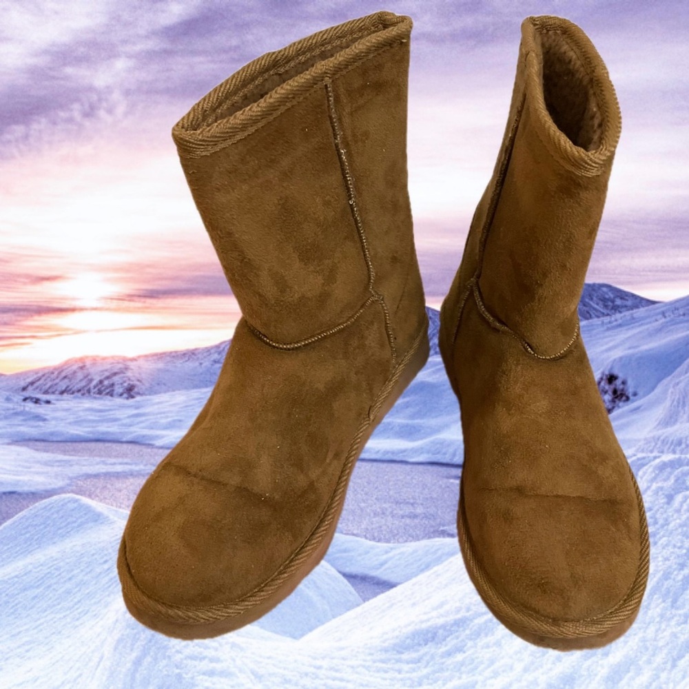 Fleece Lined Snow Boots